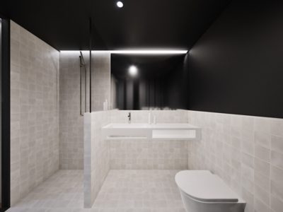Teaser images for the construction of the Hotel Paradies