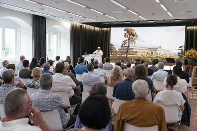 Johann Conrad Fischer, Anlass im Klostergut Paradies