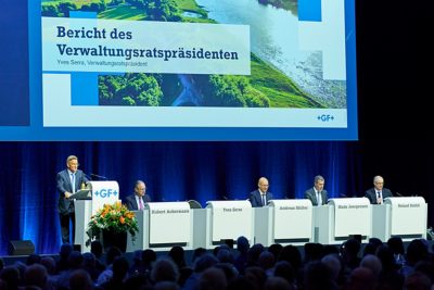 128th Annual Shareholders' Meeting at the IWC Arena in Schaffhausen (Switzerland)