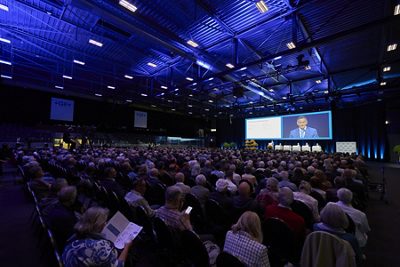 129th Annual Shareholders' Meeting of Georg Fischer AG at the IWC Arena in Schaffhausen (Switzerland)