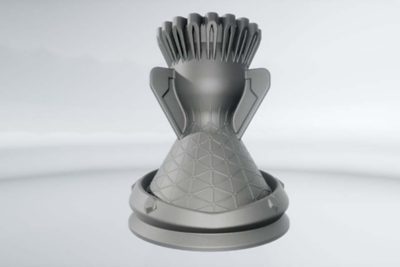 Maximal design freedom thanks to additive manufacturing.