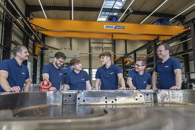 Biedenkopf-Wallau Apprenticeship team