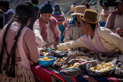 Image of the Ocuire lunch in the Bolivia Project