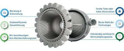 GF Casting Solutions produces components for the space industry.