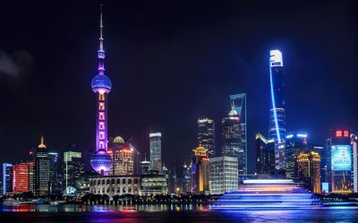 Shanghai bei Nacht