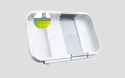 针对电池包壳体的产品设计，对通过接头或整合冷却通道的冷却进行了模拟和优化。