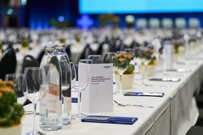 At today’s 130th Annual Shareholders’ Meeting of Georg Fischer AG, shareholders approved all proposals put forward by the Board of Directors. Ton Büchner and Christopher Guérin were newly elected to the Board of Directors.