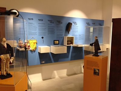 Eisenbibliothek in Museen