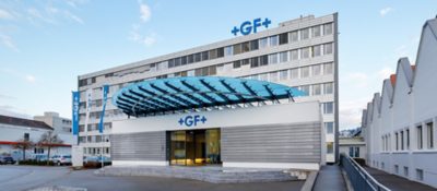Banner image of the GF Corporation building