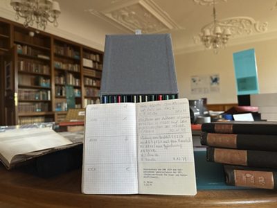 Many written in hand, some printed: changes in the notation over time.