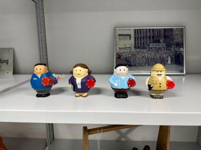 The GF Waga figures in the Corporate Archives.