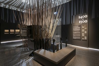 Eisenbibliothek in Museen