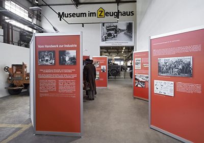 Eisenbibliothek in Museen