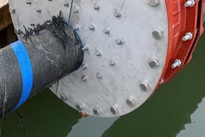 By pre-installing MULTI/JOINT® on the pipe ends, significant time was saved.