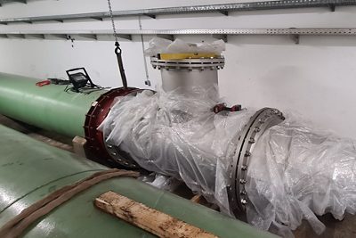 By pre-installing MULTI/JOINT® on the pipe ends, significant time was saved.