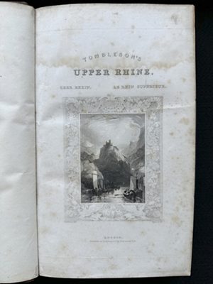 The title page, embellished with one of the artist's typical engravings.