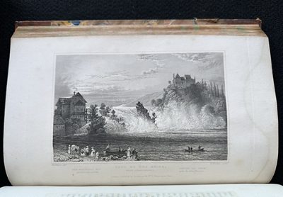 The Rhine Falls at Neuhausen.