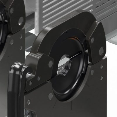 Our optimized thin clamping units and precise angle markings make compact installations a breeze