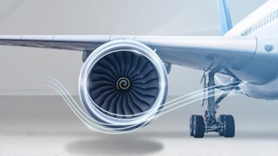 aerospace market segment - airplane turbine