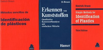 Schenkung: Bücher über Kunststoff von Herrn Prof. Braun