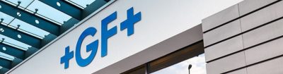 GF logo on the headquarters building