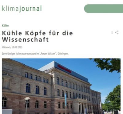 COOL-FIT im Klimajournal