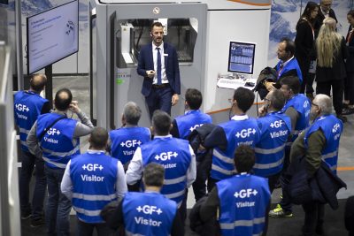 Live demonstration CUT X 350 Global Solutions Days Losone