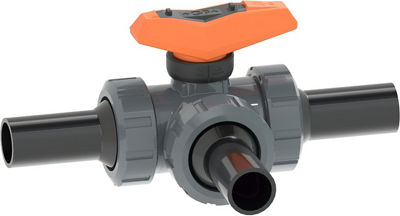 PVC-U Industrial Ball Valve for Reliable Flow Control in Water and Chemical Applications