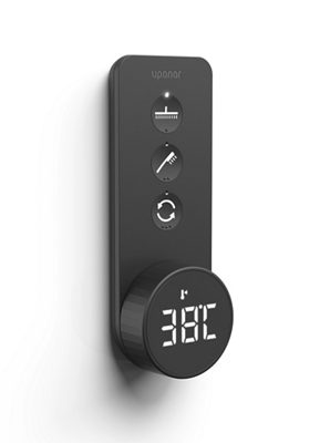 I-Shower: setting a new standard of shower installation and design experience. With the I-Shower concept, GF Building Flow Solutions re-engineers the HIU unit to prepare the right temperature within the Uponor Combi Port cabinet. This does not only eliminate the tile drilling for the conventional mixer but also results in only one pipe per shower outlet instead of two pipes. Source: GF Building Flow Solutions 