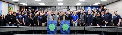 Team achievement: The GF Building Flow Solutions’ Apple Valley manufacturing facility reached carbon neutrality. Source: GF Building Flow Solutions  