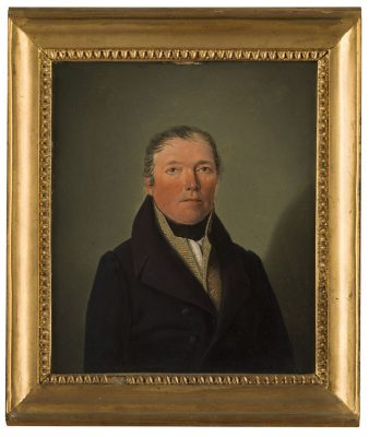 The author, Johann Conrad Fischer (painting by Matthias Rudolf Toma, 1838).