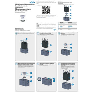 Instruction Manual Solenoid Valve Type 157 wear parts set  (DE, EN)