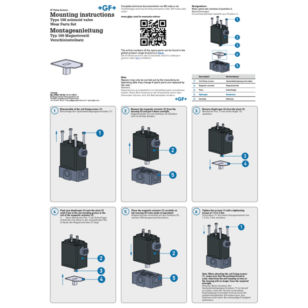 Instruction Manual Solenoid Valve Type 166 wear parts set  (DE, EN)