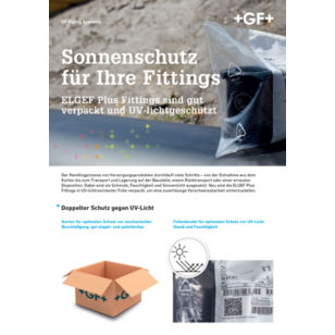 Sonnenschutz für Ihre Fittings