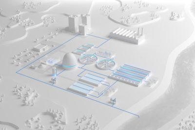 Wastewater Treatment - Isometric