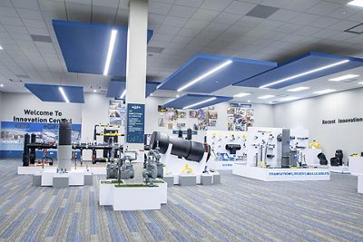 GF Central Plastics Innovation Central - Showroom floor