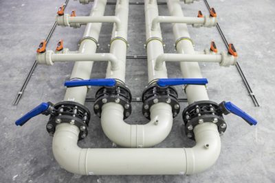 Pre-fabricated PROGEF (PP-H) distribution system