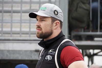 Fabian bei dem Seeländischen Lyss Schwingfest