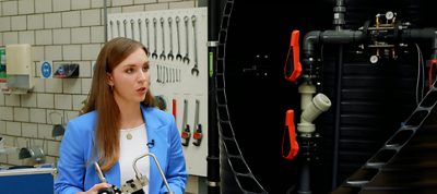 Mona Vogt testing NeoFlow PRV