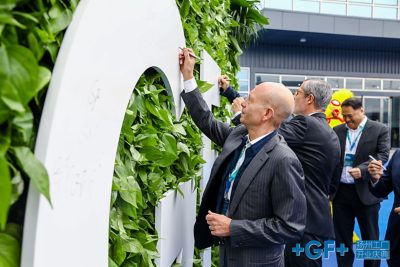 The opening ceremony of the GF Piping Systems site in Yangzhou, which brought together local government representatives, customers, employees, business partners and GF leaders, took place on 24 April 2023.