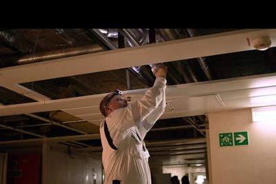 Installation on board the Africa Mercy