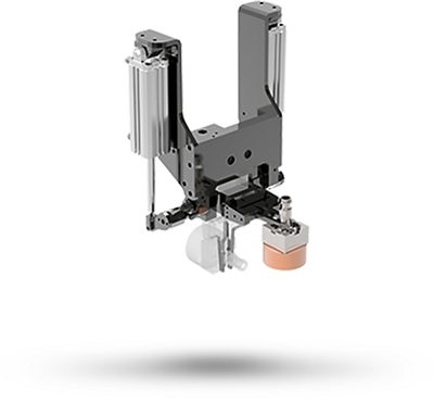 Tilting gripper