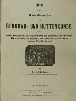 Carl Hartmanns "Atlas", title page