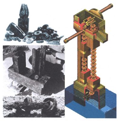 "Chain pump: finds and authors' virtual reconstruction"