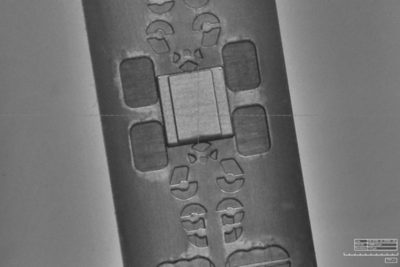 Microcavities for hard disk related components
