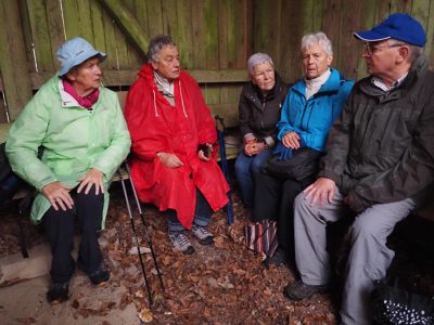 Rückblick Schlusswanderung P14 am 14. November 2022: Rüdlingen - Nack - Lotstetten