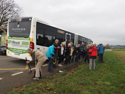 Wanderung P17 - Siblingerhöhe - Hallau 8. November 2023