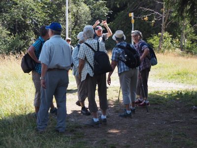 Rückblick Wanderung P8 am 28. Juli 2022: Raten und Gottschalkenberg