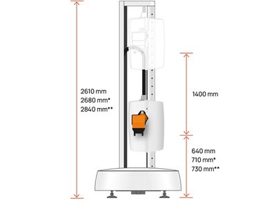 T3-100 technical drawing