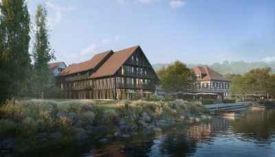 GF’s Paradies Foundation, owner of the Klostergut Paradies site in Schlatt (Thurgau) is planning to build a new hotel for its seminar guests. 